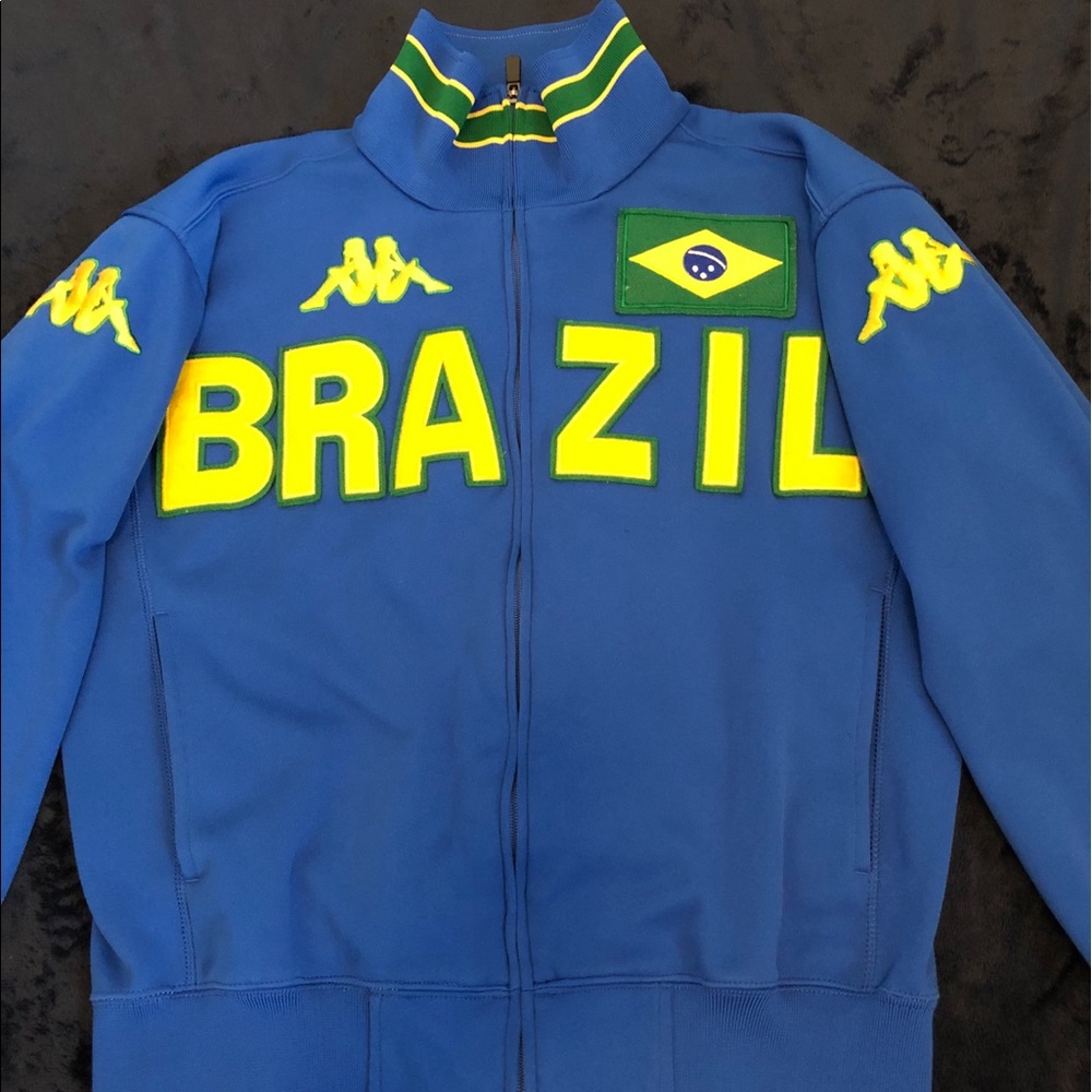Vintage Kappa Blue Brazil Light Jacket